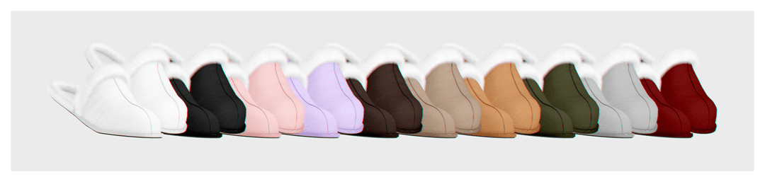 Галерея мода Набор домашних тапочек Warm Slippers Set #3